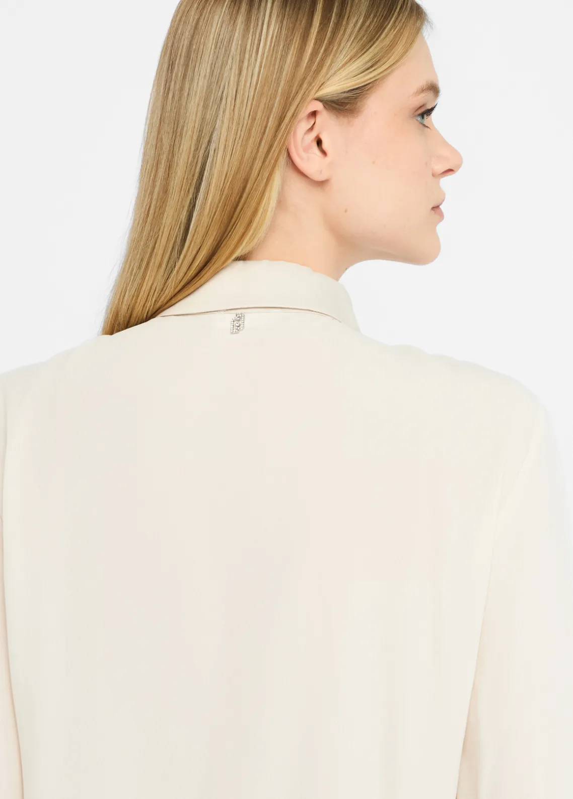 Liu Jo Camisa de crepé de China-Mujer Camisas Y Blusas