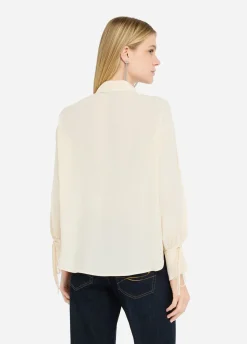Liu Jo Camisa de crepé de China-Mujer Camisas Y Blusas