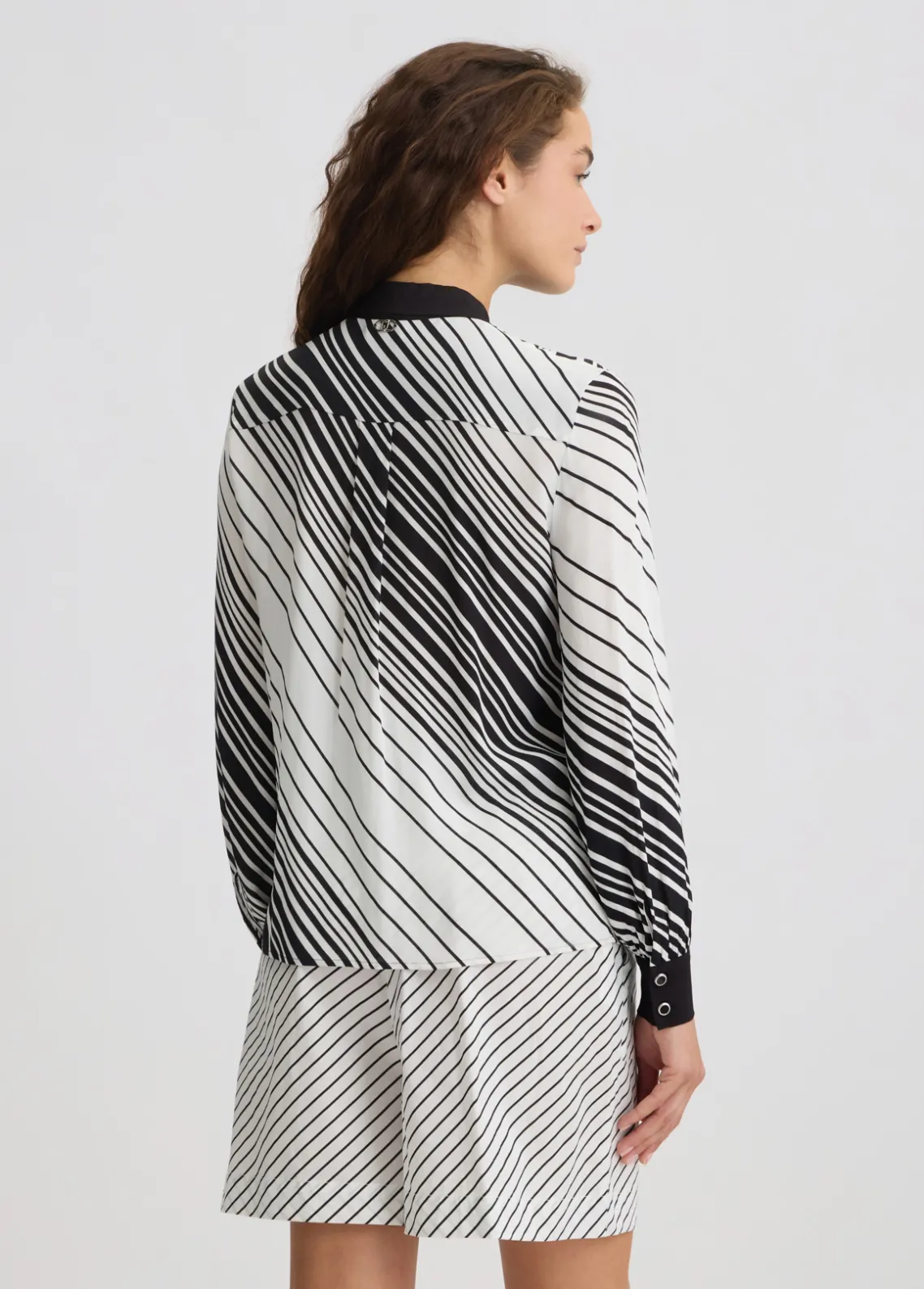 Liu Jo Camisa de crepé de China-Mujer Camisas Y Blusas