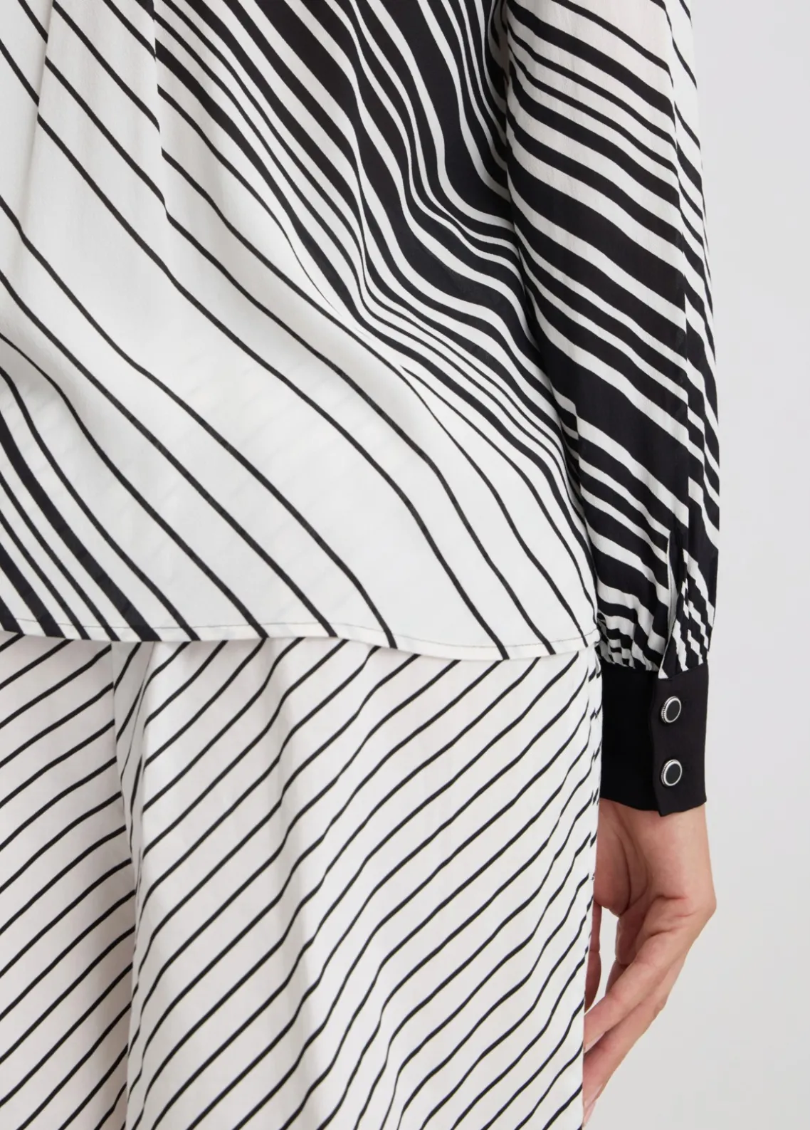 Liu Jo Camisa de crepé de China-Mujer Camisas Y Blusas