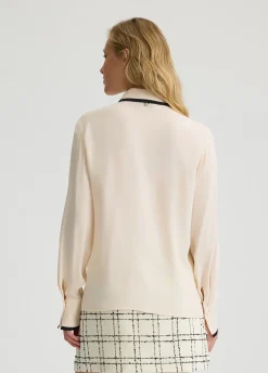 Liu Jo Camisa de crepé de China-Mujer Camisas Y Blusas