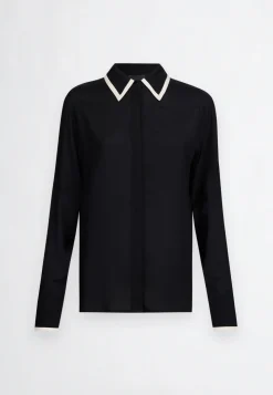 Liu Jo Camisa de crêpe de chine-Mujer Camisas Y Blusas