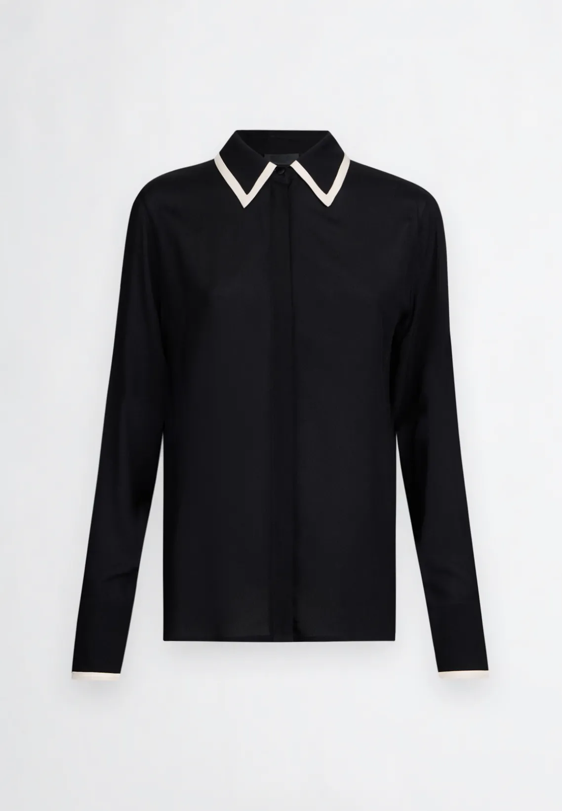 Liu Jo Camisa de crêpe de chine-Mujer Camisas Y Blusas