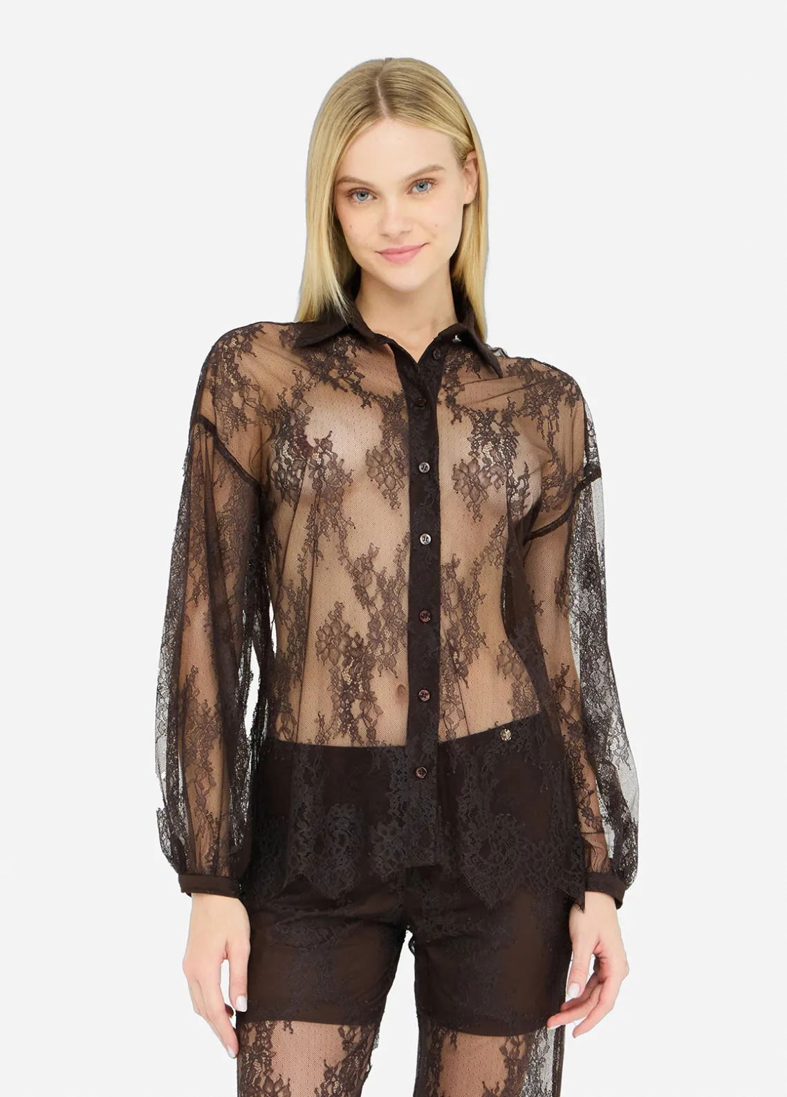 Liu Jo Camisa de encaje-Mujer Camisas Y Blusas