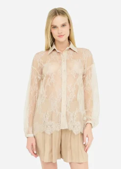 Liu Jo Camisa de encaje-Mujer Camisas Y Blusas