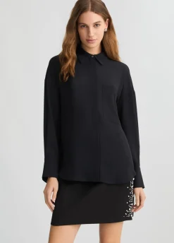 Liu Jo Camisa de georgette-Mujer Camisas Y Blusas