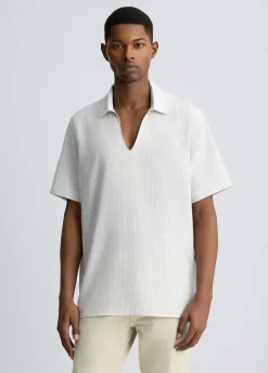 Liu Jo Camisa de lino y algodón-Hombre Camisas
