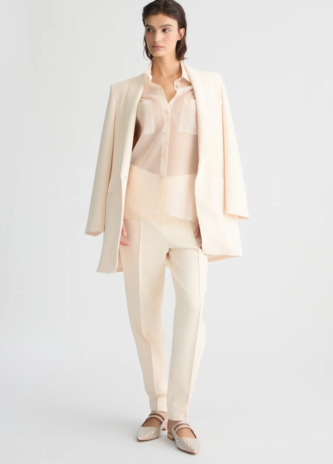 Liu Jo Camisa de organza-Mujer Camisas Y Blusas