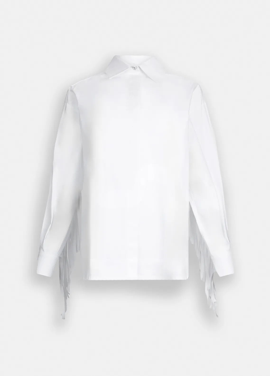 Liu Jo Camisa de popelina con flecos-Mujer Camisas Y Blusas