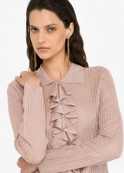 Liu Jo Camisa de punto de lurex®-Mujer Cárdigans Y Jerséis