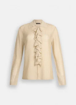 Liu Jo Camisa de punto de lurex®-Mujer Cárdigans Y Jerséis