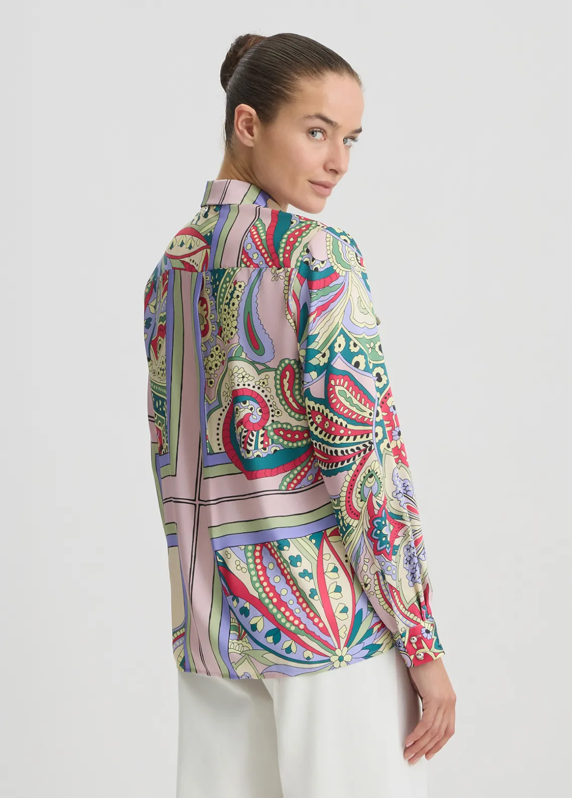 Liu Jo Camisa de raso estampado-Mujer Camisas Y Blusas
