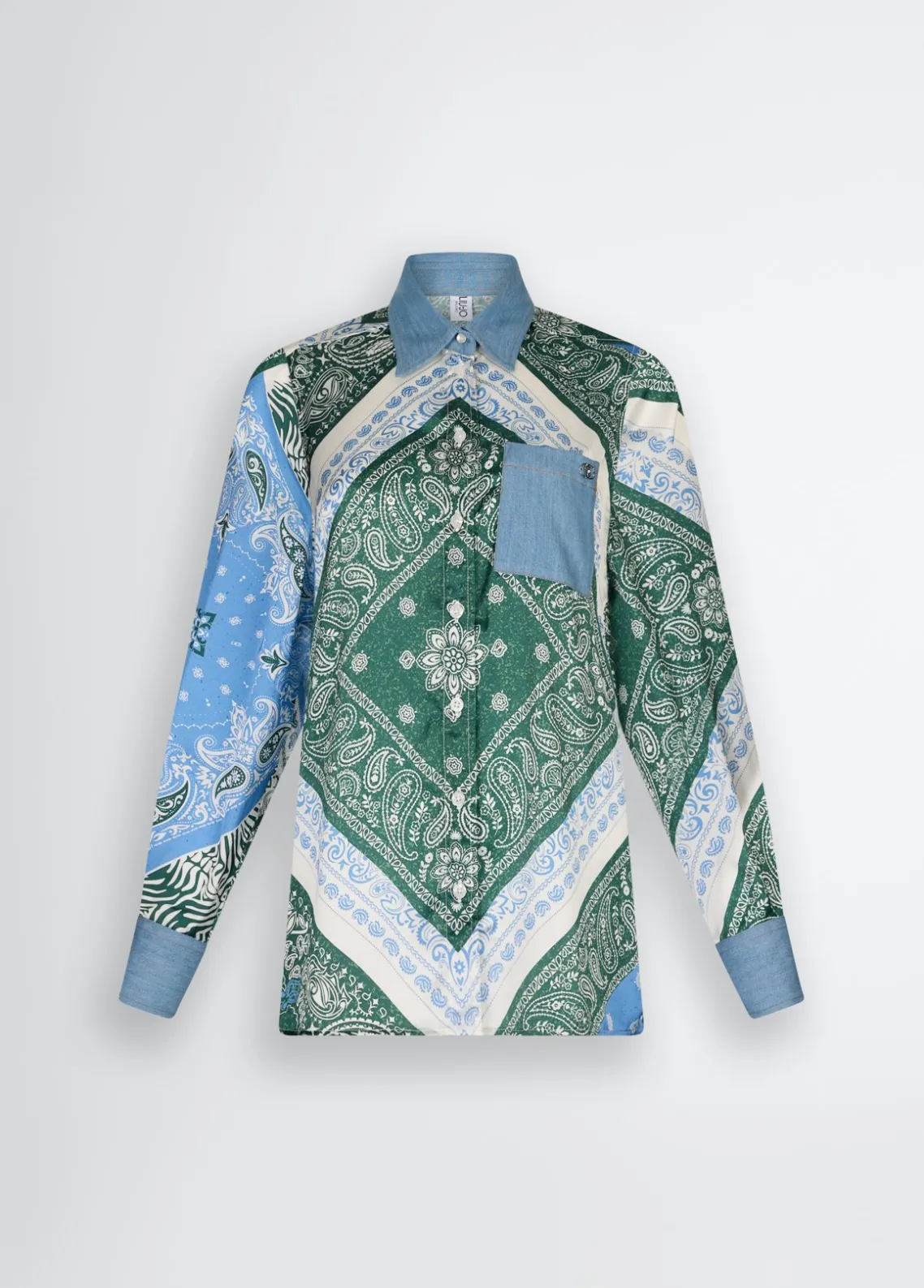 Liu Jo Camisa de raso estampado-Mujer Camisas Y Blusas