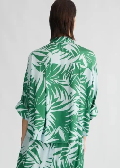 Liu Jo Camisa de raso estampado-Mujer Camisas Y Blusas