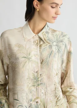 Liu Jo Camisa de sarga con estampado-Mujer Camisas Y Blusas|Ceremonia