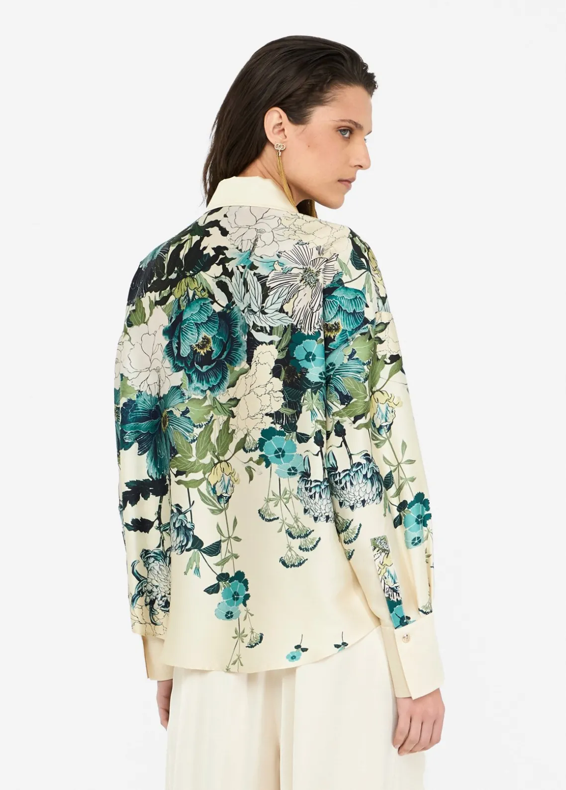 Liu Jo Camisa de sarga estampada-Mujer Camisas Y Blusas