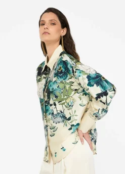 Liu Jo Camisa de sarga estampada-Mujer Camisas Y Blusas
