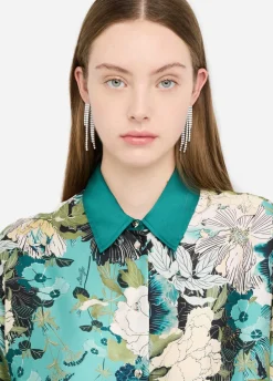 Liu Jo Camisa de sarga estampada-Mujer Camisas Y Blusas