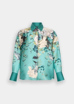 Liu Jo Camisa de sarga estampada-Mujer Camisas Y Blusas