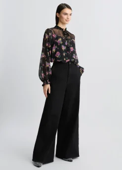 Liu Jo Camisa de tejido georgette floral-Mujer Camisas Y Blusas