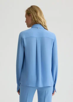 Liu Jo Camisa plisada de georgette-Mujer Camisas Y Blusas|Ceremonia
