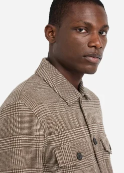 Liu Jo Camisa Príncipe de Gales de algodón-Hombre Camisas