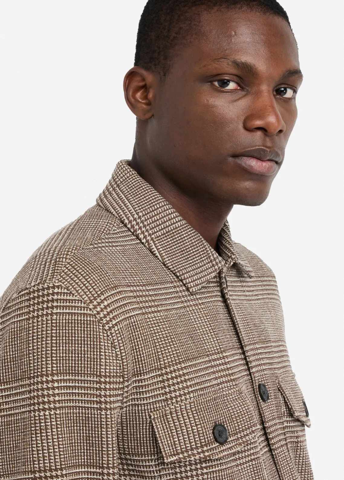 Liu Jo Camisa Príncipe de Gales de algodón-Hombre Camisas