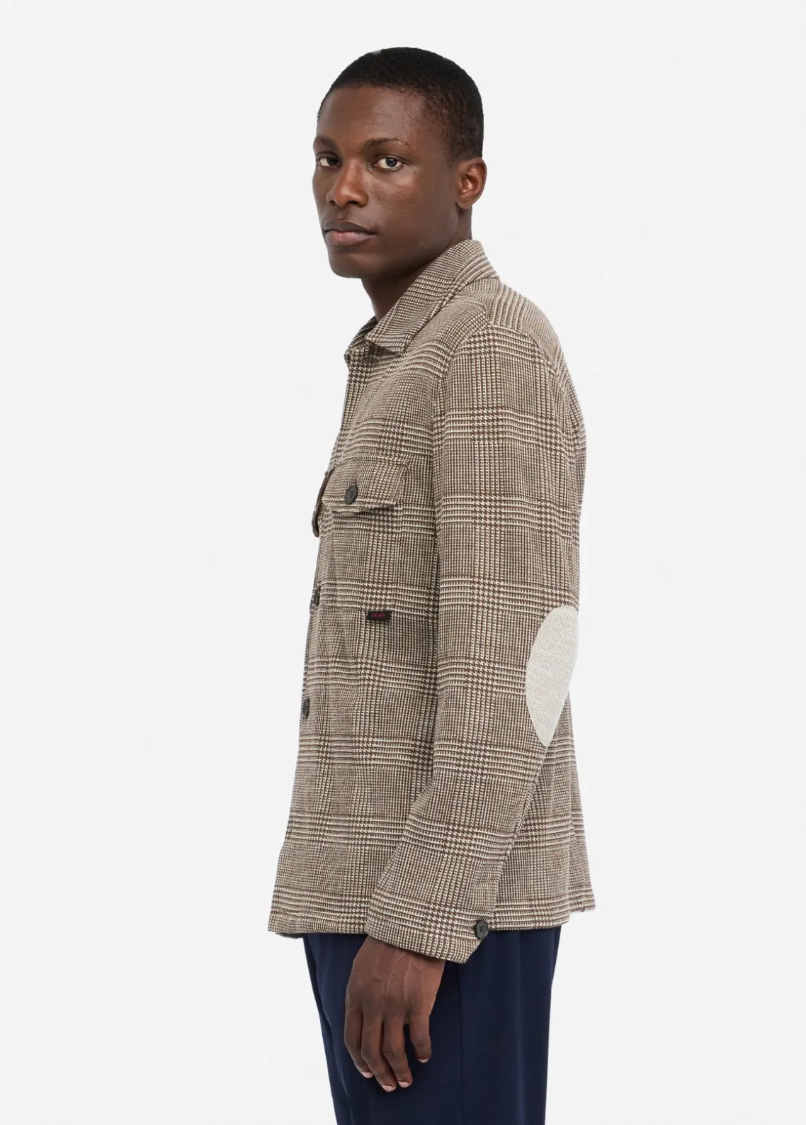 Liu Jo Camisa Príncipe de Gales de algodón-Hombre Camisas
