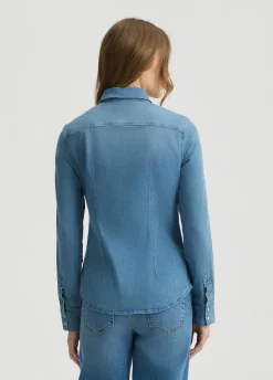 Liu Jo Camisa vaquera-Mujer Camisas Y Blusas