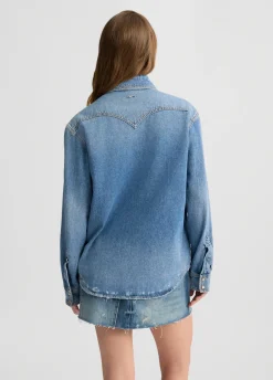 Liu Jo Camisa vaquera-Mujer Camisas Y Blusas