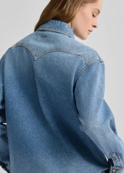 Liu Jo Camisa vaquera-Mujer Camisas Y Blusas