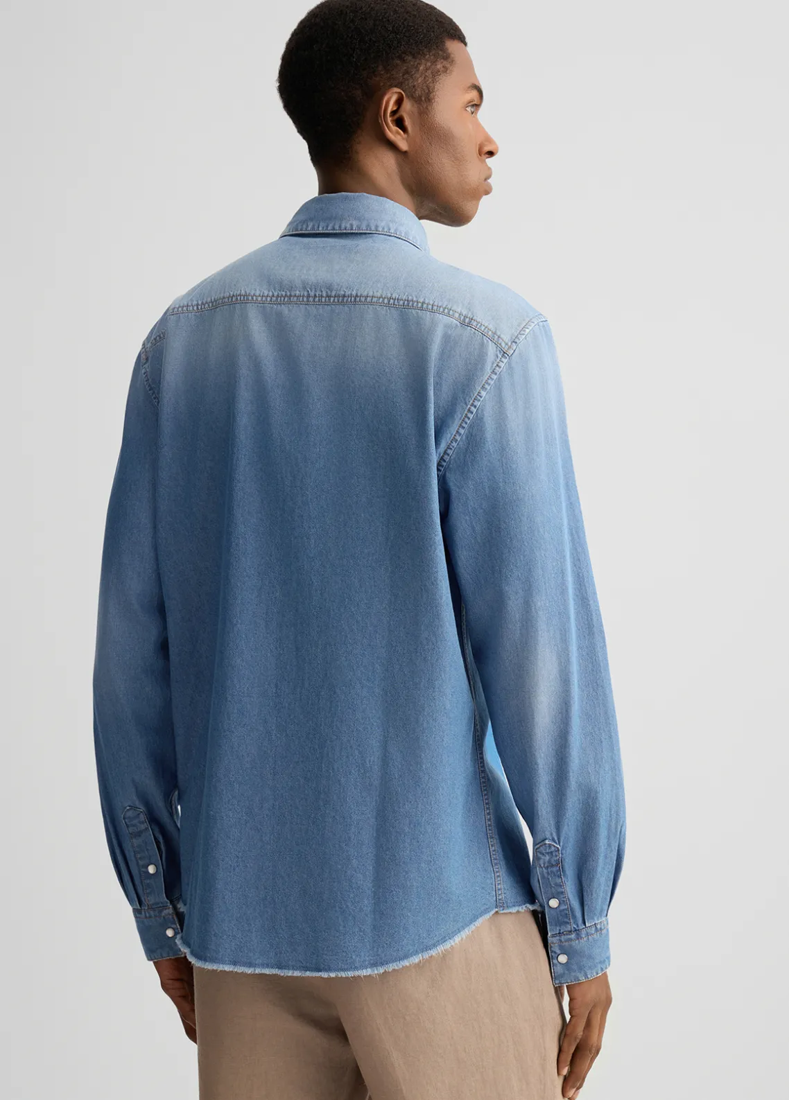 Liu Jo Camisa vaquera-Hombre Camisas