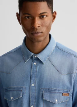 Liu Jo Camisa vaquera-Hombre Camisas