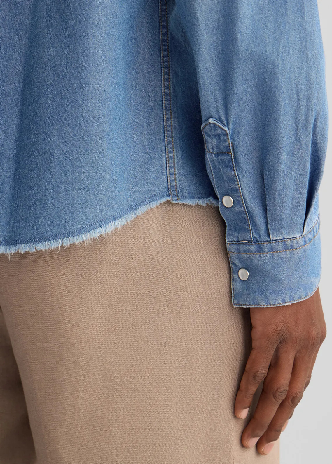 Liu Jo Camisa vaquera-Hombre Camisas