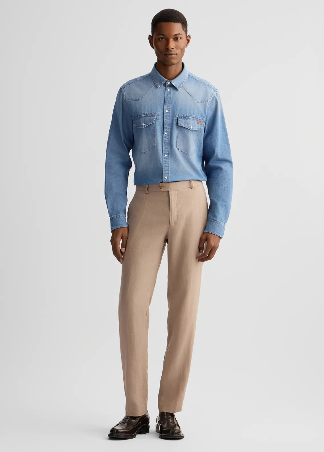 Liu Jo Camisa vaquera-Hombre Camisas