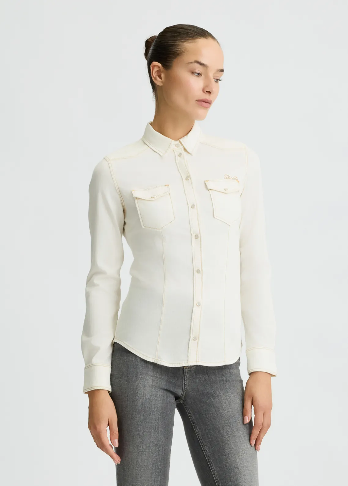 Liu Jo Camisa vaquera-Mujer Camisas Y Blusas