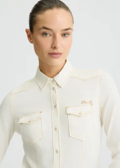 Liu Jo Camisa vaquera-Mujer Camisas Y Blusas