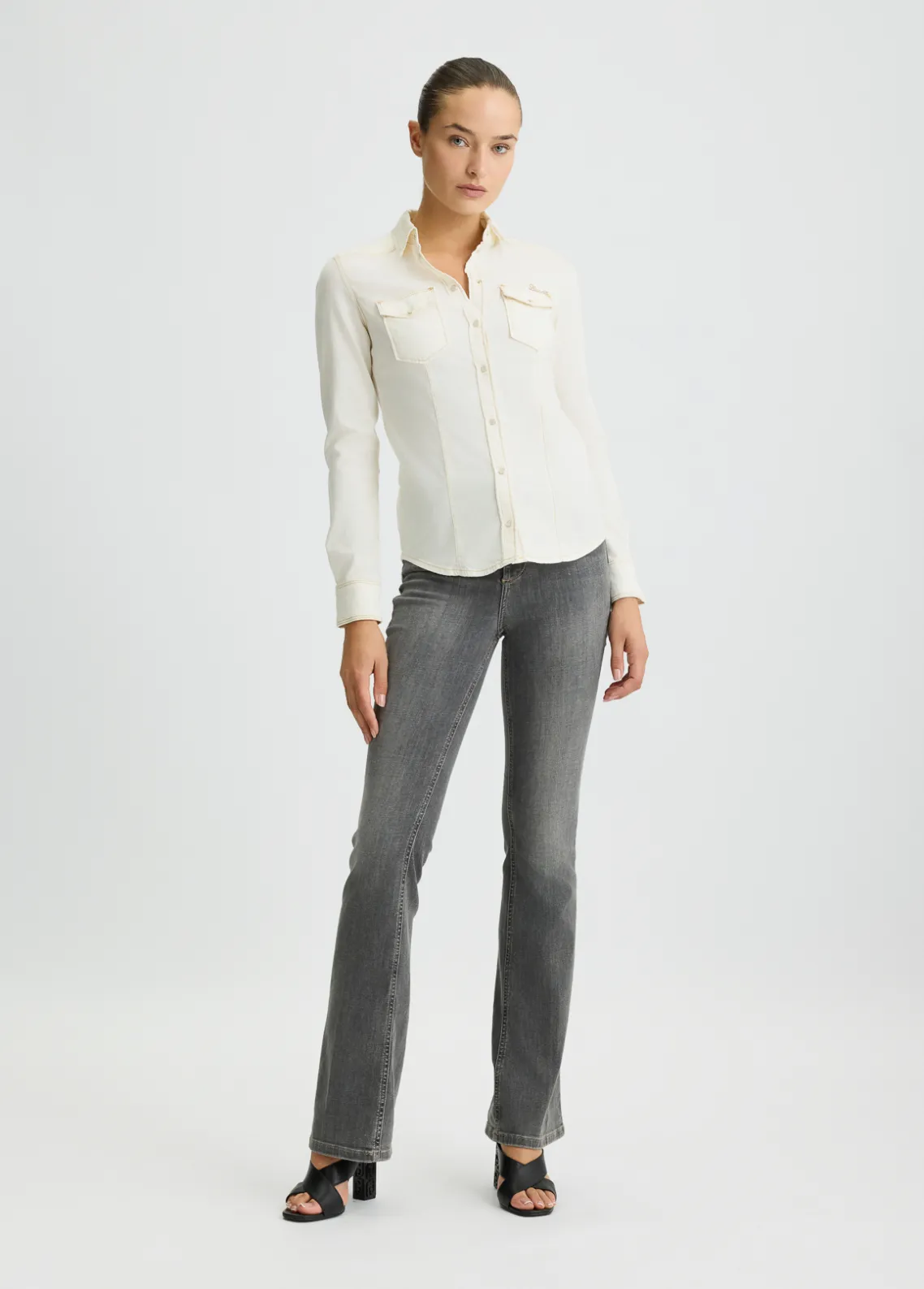 Liu Jo Camisa vaquera-Mujer Camisas Y Blusas