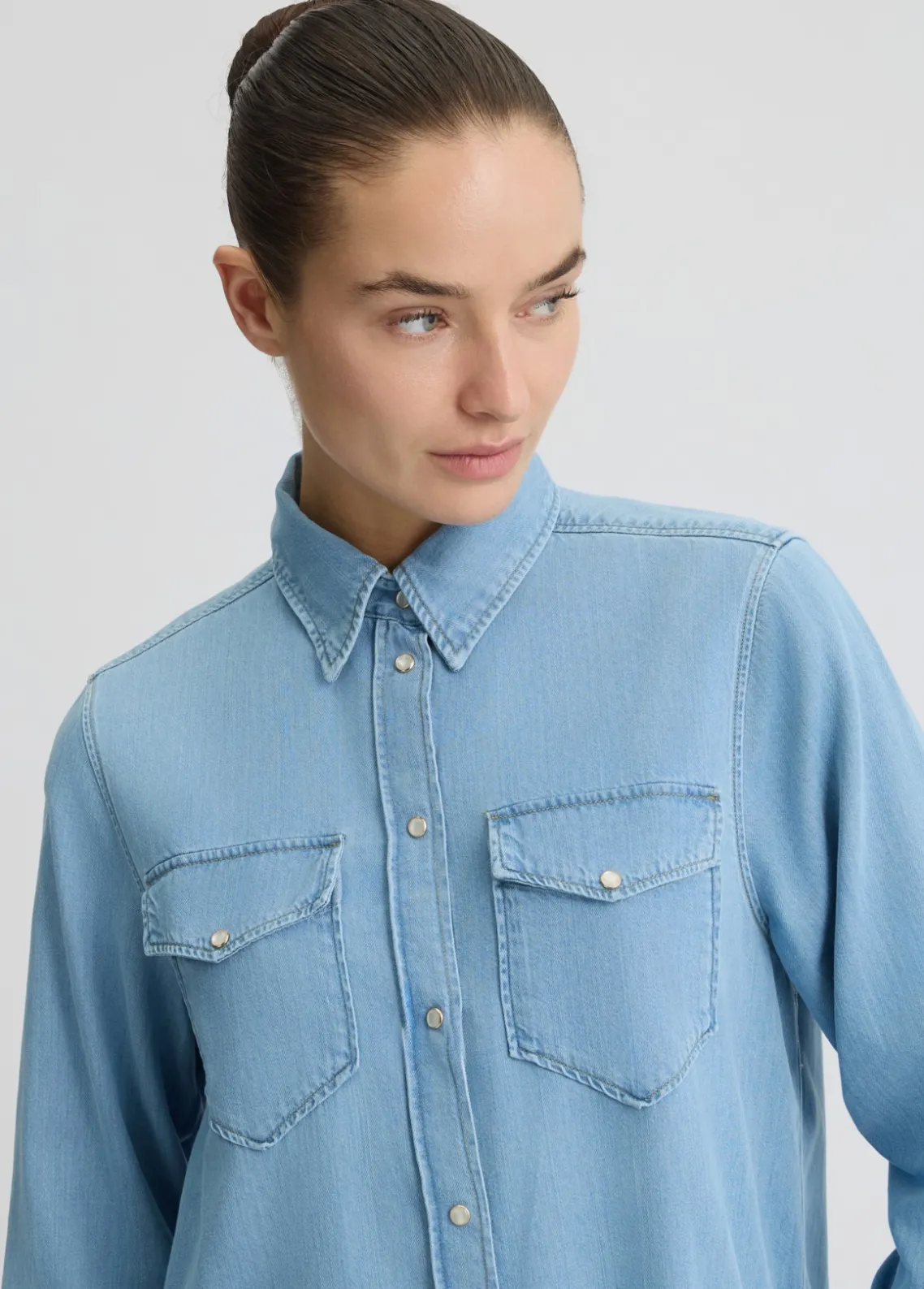 Liu Jo Camisa vaquera-Mujer Camisas Y Blusas