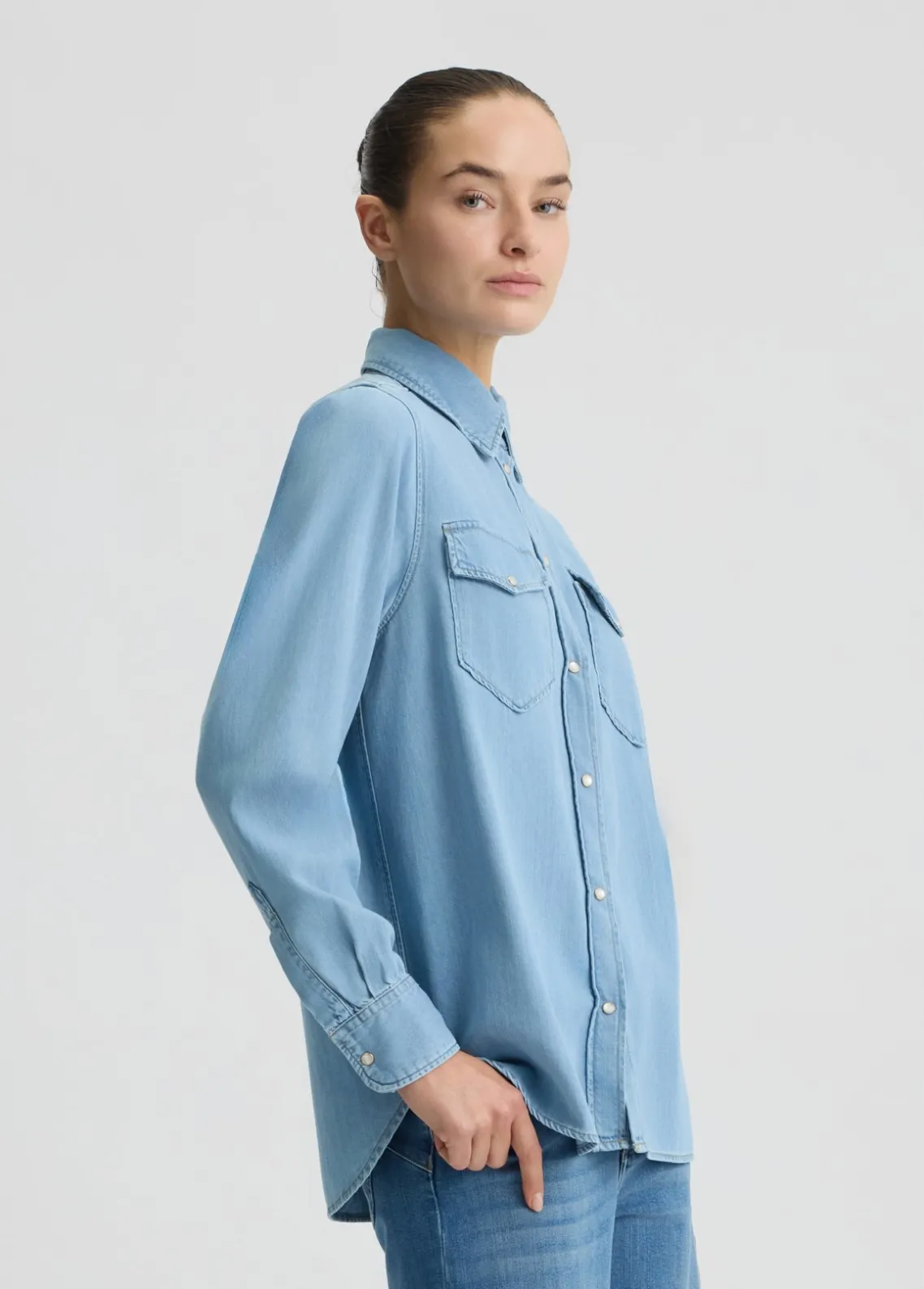 Liu Jo Camisa vaquera-Mujer Camisas Y Blusas