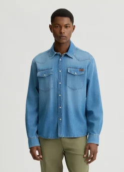 Liu Jo Camisa vaquera-Hombre Camisas