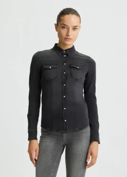 Liu Jo Camisa vaquera-Mujer Camisas Y Blusas