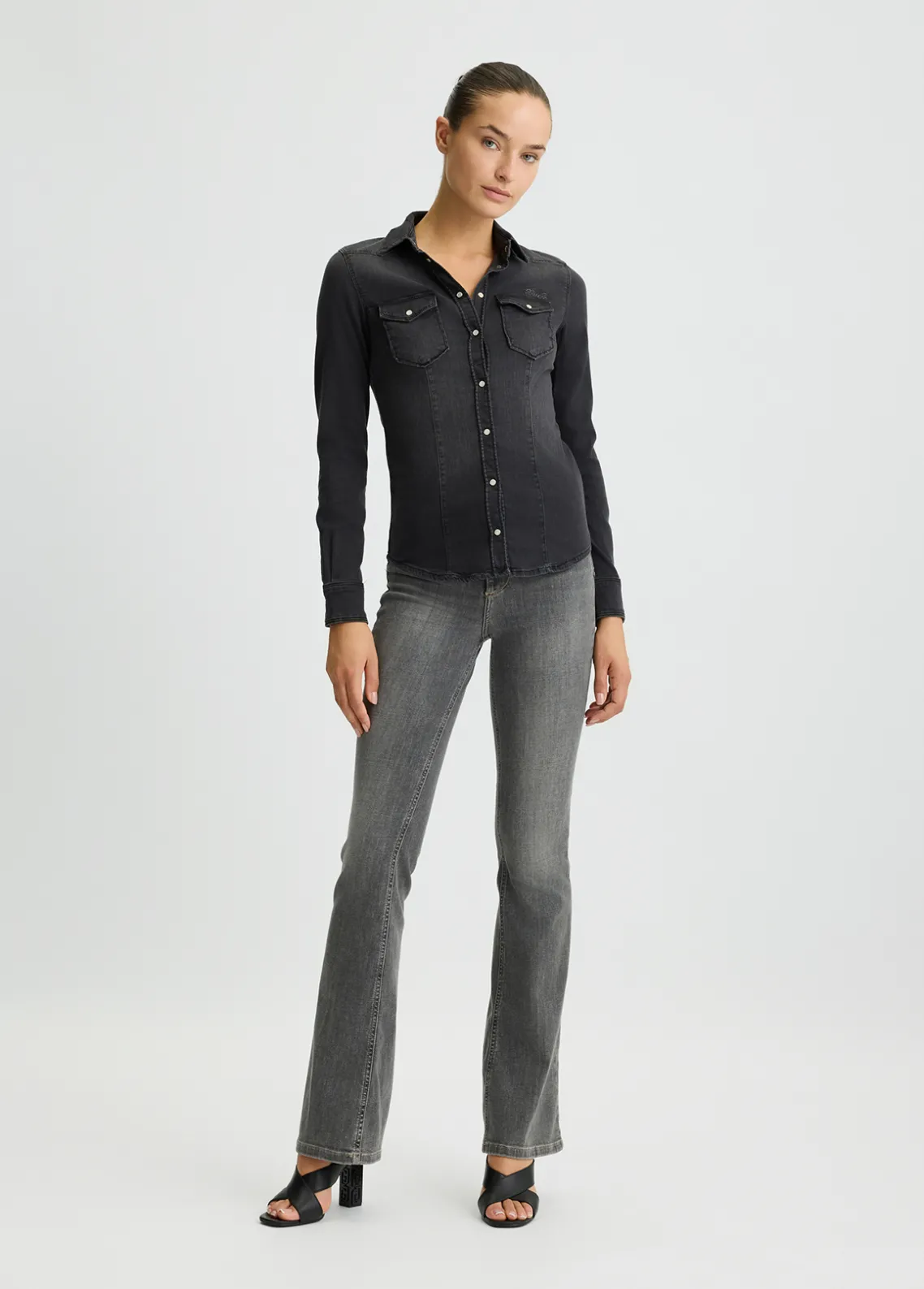 Liu Jo Camisa vaquera-Mujer Camisas Y Blusas