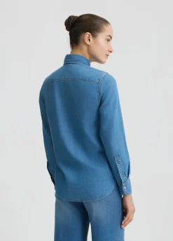 Liu Jo Camisa vaquera-Mujer Camisas Y Blusas
