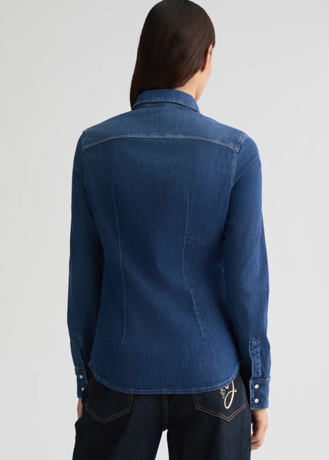 Liu Jo Camisa vaquera-Mujer Camisas Y Blusas