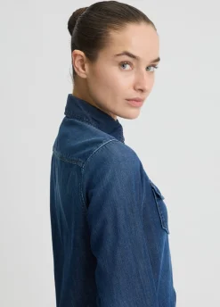 Liu Jo Camisa vaquera-Mujer Camisas Y Blusas