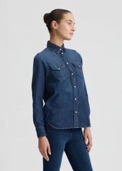 Liu Jo Camisa vaquera-Mujer Camisas Y Blusas