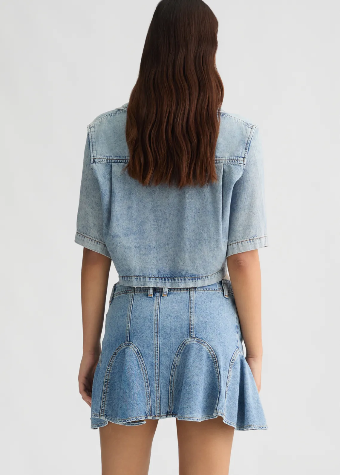 Liu Jo Camisa vaquera corta-Mujer Camisas Y Blusas