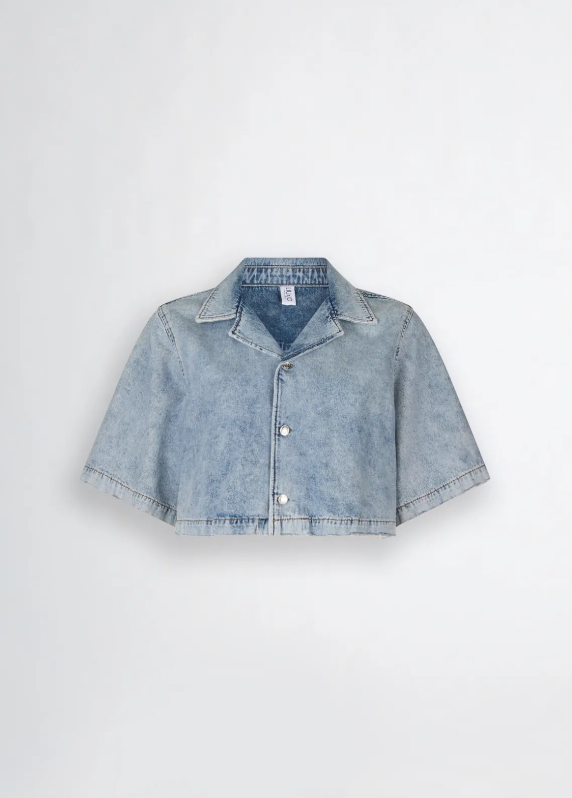 Liu Jo Camisa vaquera corta-Mujer Camisas Y Blusas