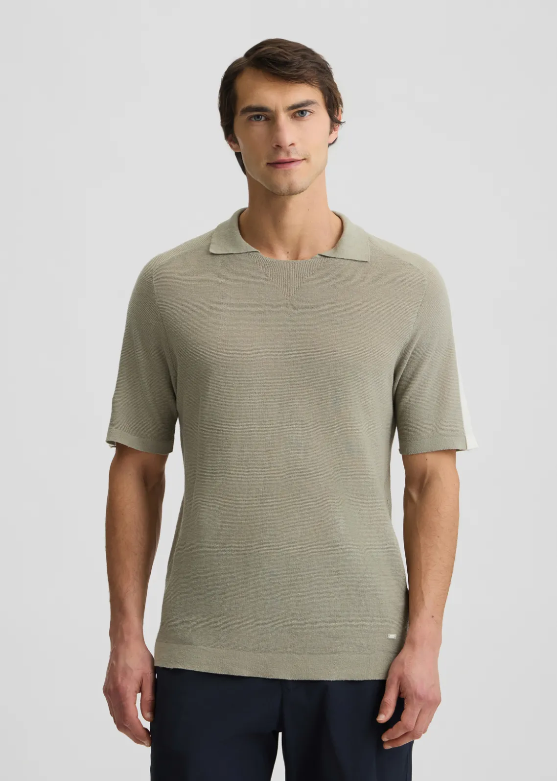 Liu Jo Camiseta color salvia para hombre-Hombre Jerséis Y Sudaderas